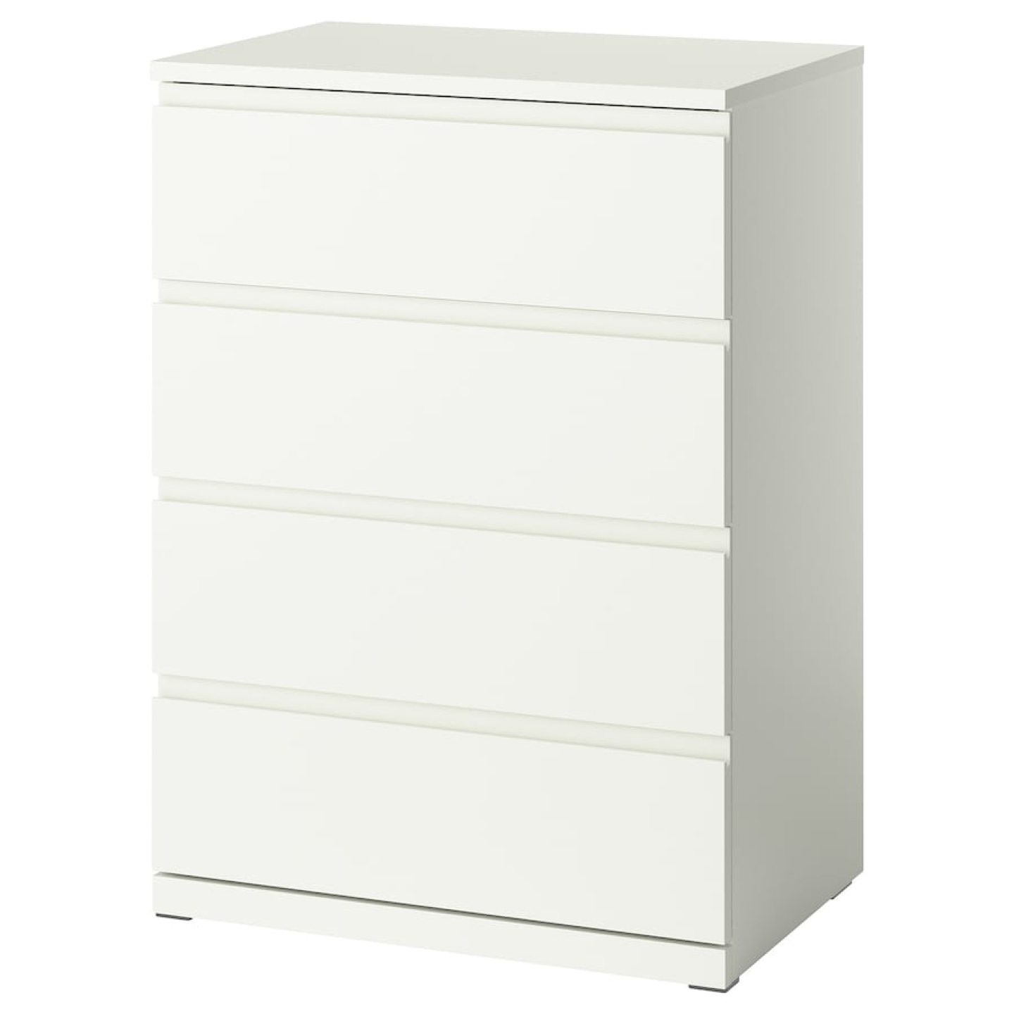 IKEA MALM 5-Drawer Chest White Dresser - photo 2