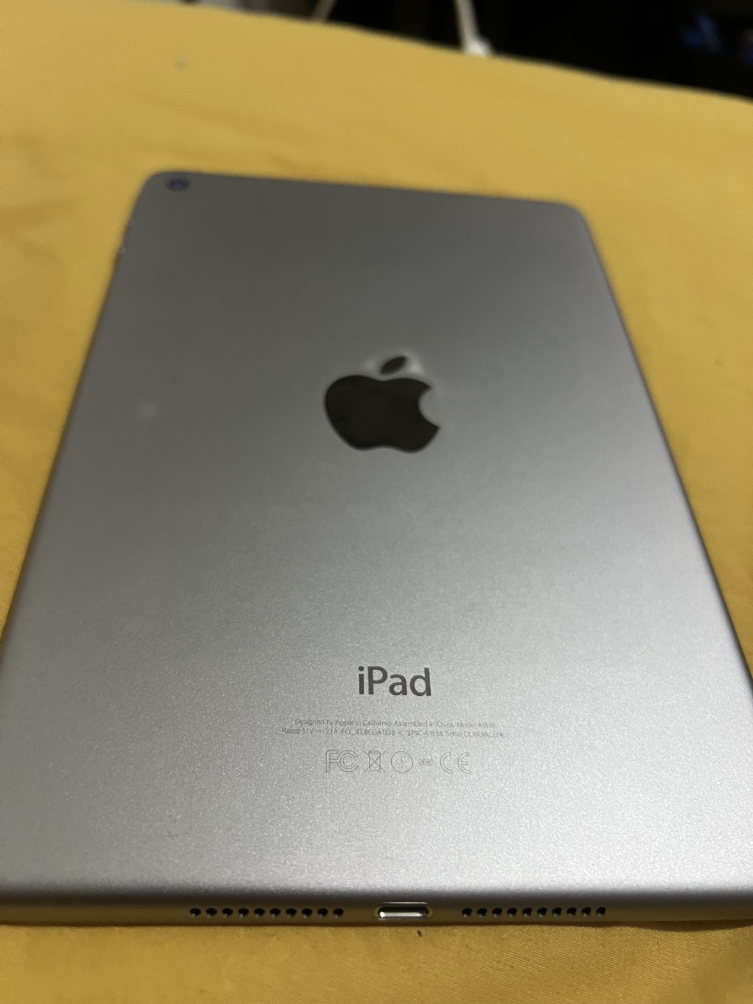 iPad Mini 4 crack on screen - photo 2