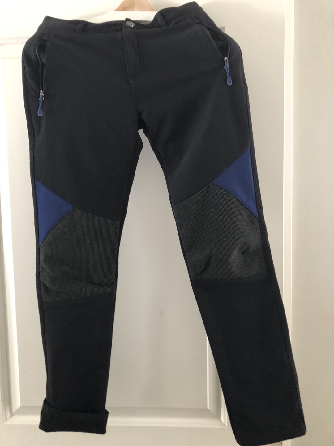 Warm waterproof Hunt Kids Boys Black Pants Size 150