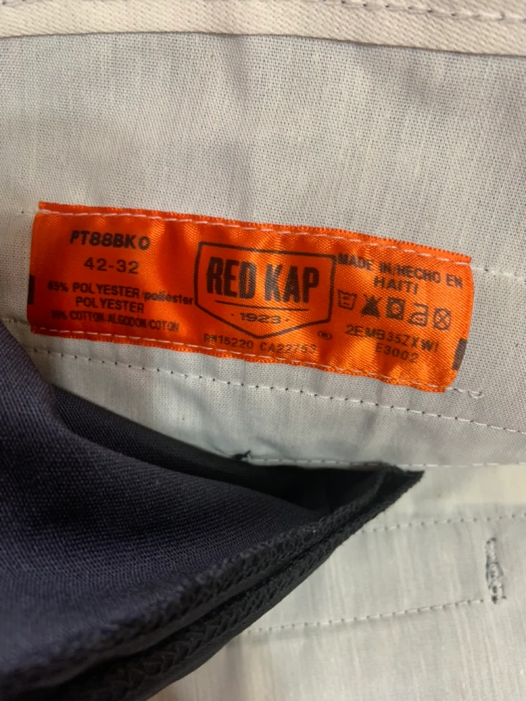Men’s Red Kap Work Pants Size 42x32 ! image indicator(7)