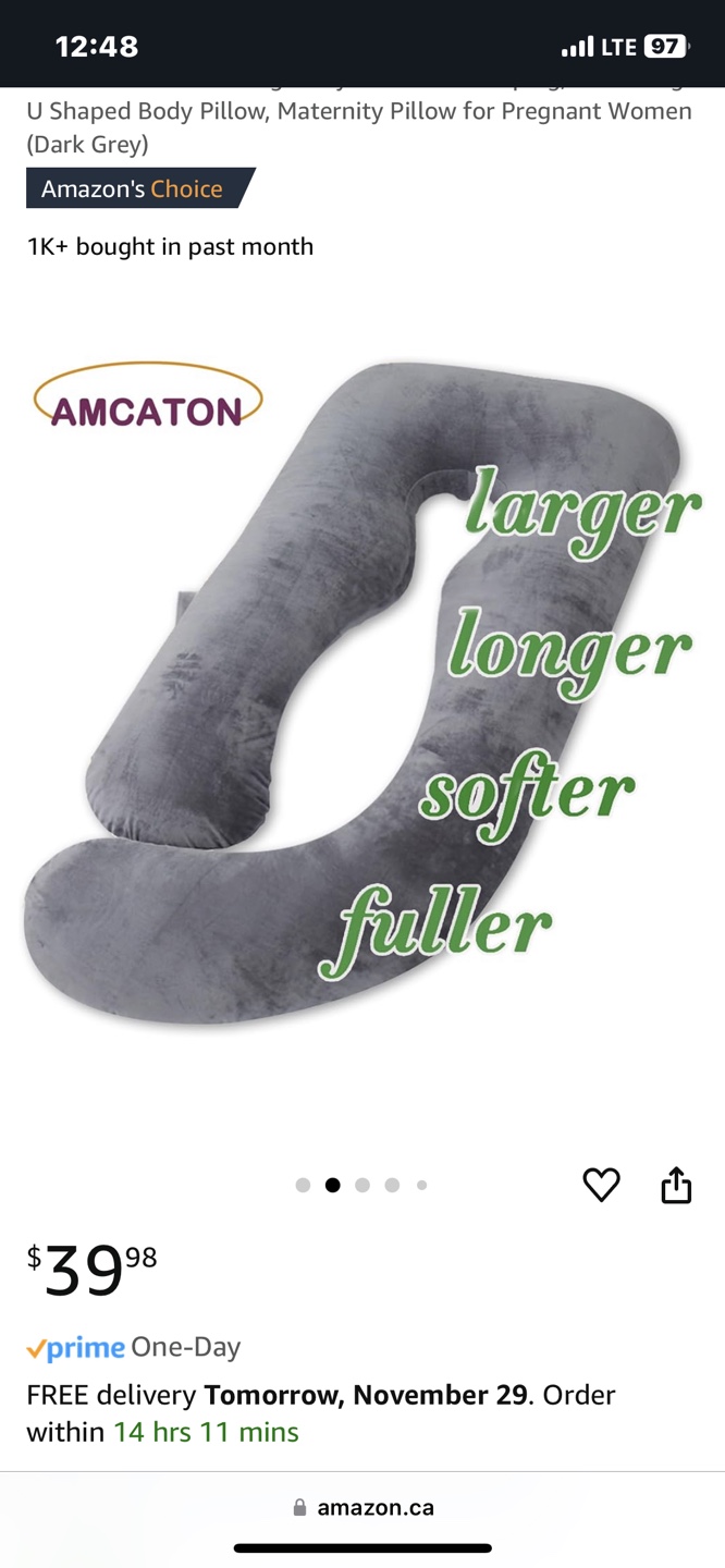 Pregnancy pillow