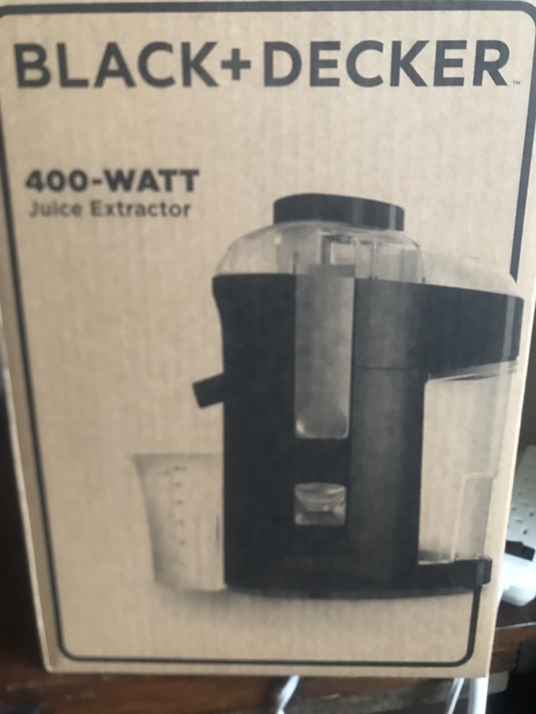 Black + Decker 400-Watt Juice Extractor