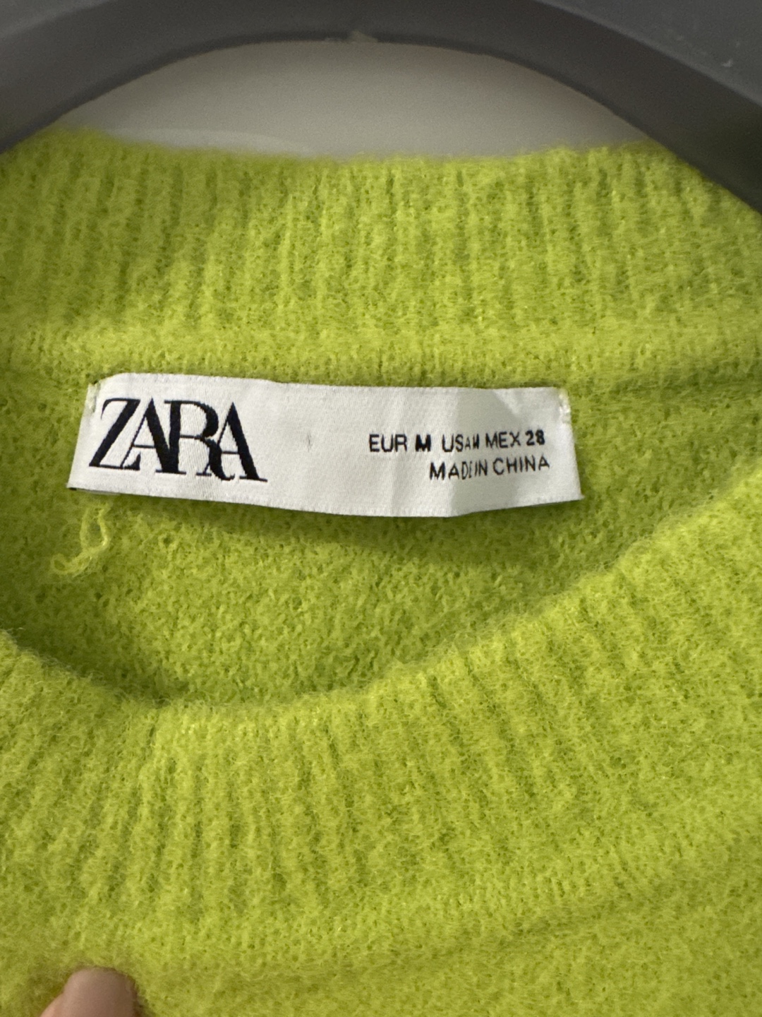 Zara Green Cropped Sweater - photo 3