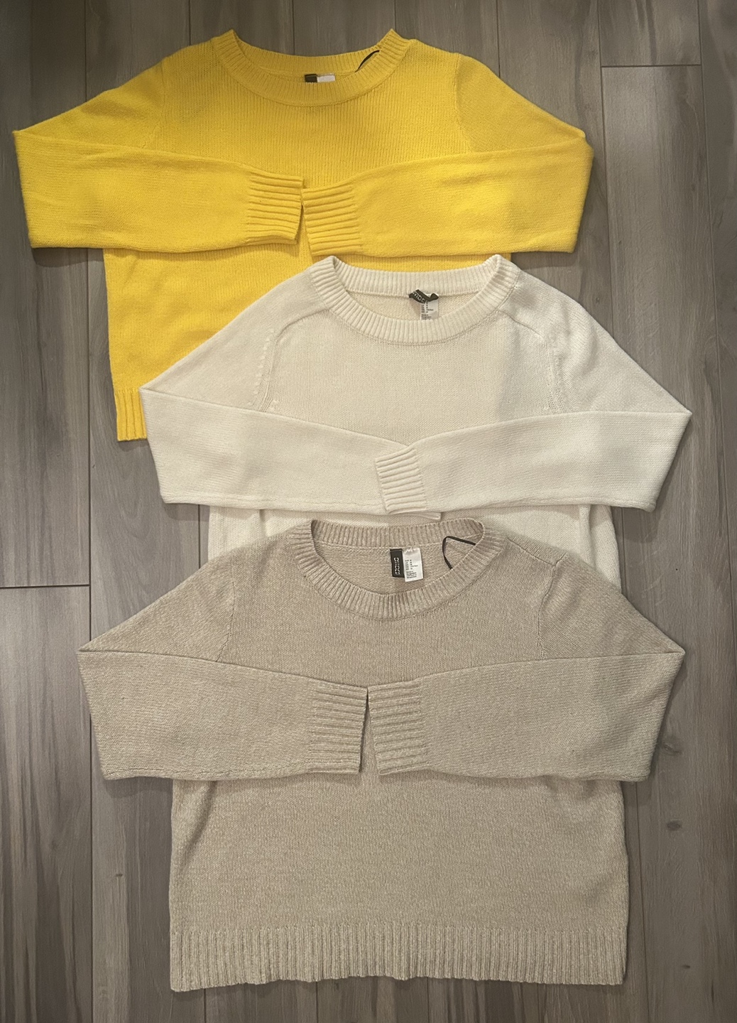 3 H&M Sweaters