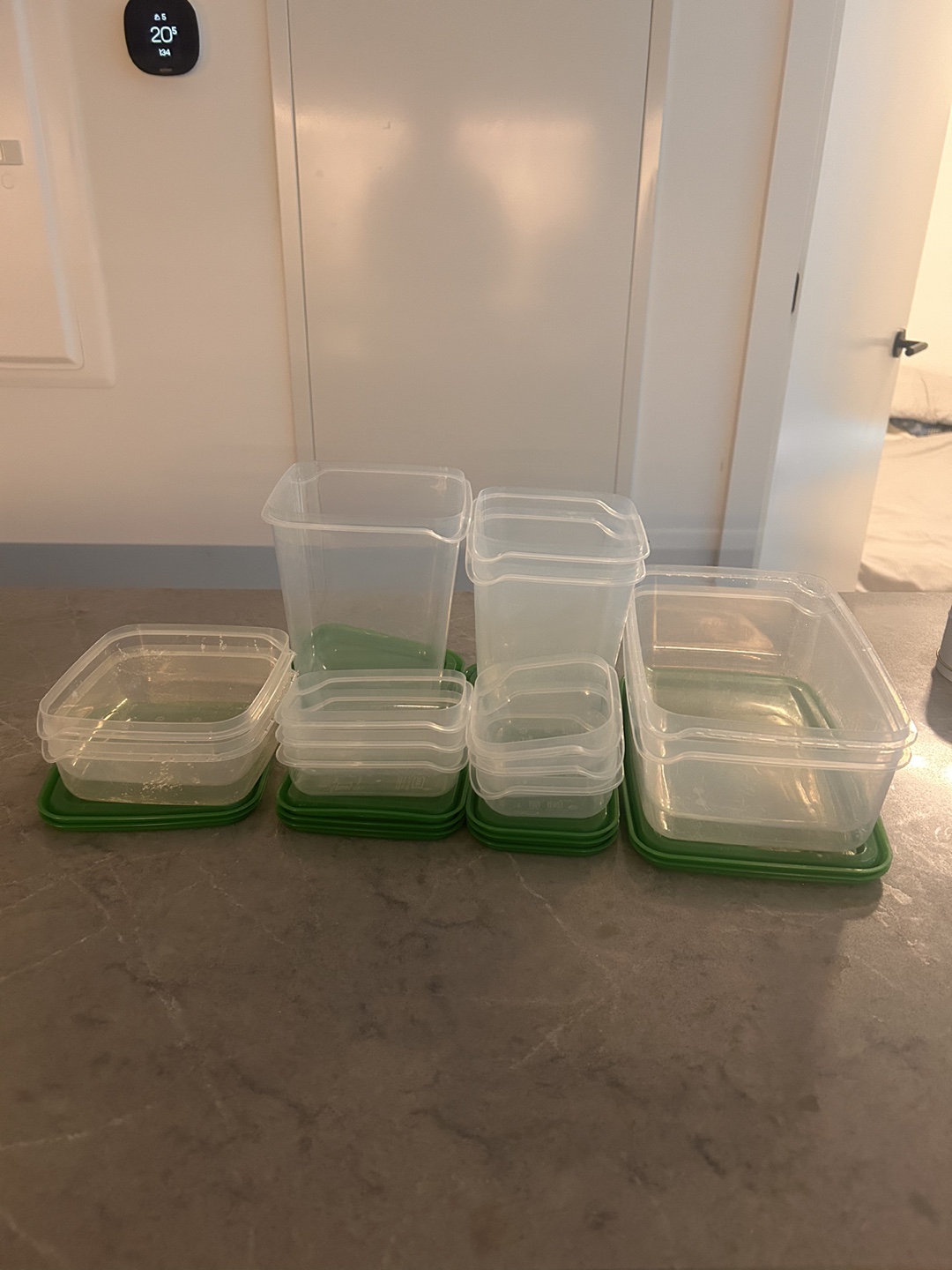IKEA PRUTA Food Storage Containers Set of 17