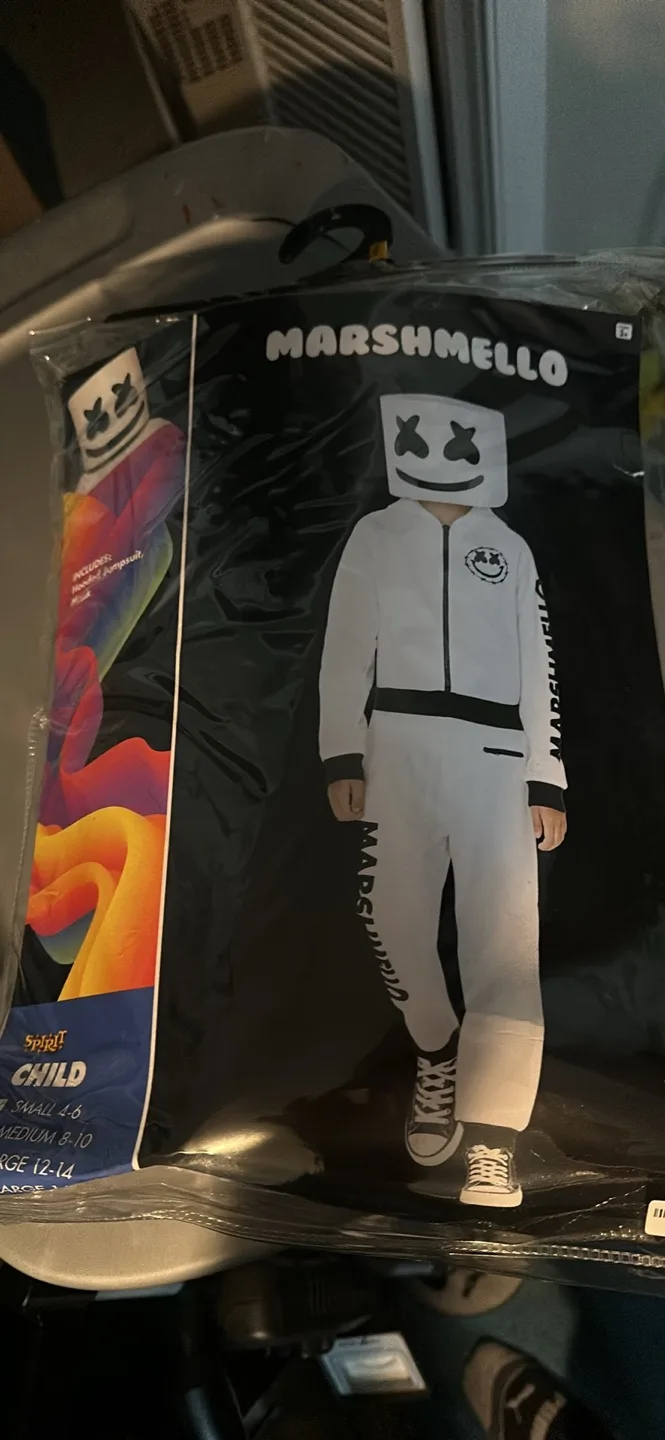 Marshmello Kids Costume image indicator(3)