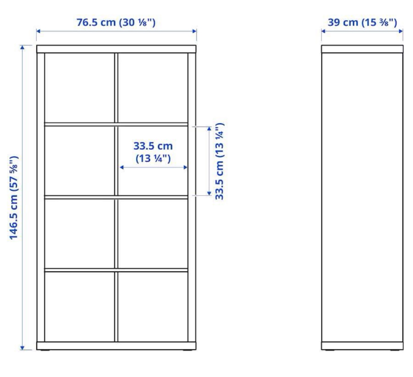 IKEA Kallax Shelving Unit