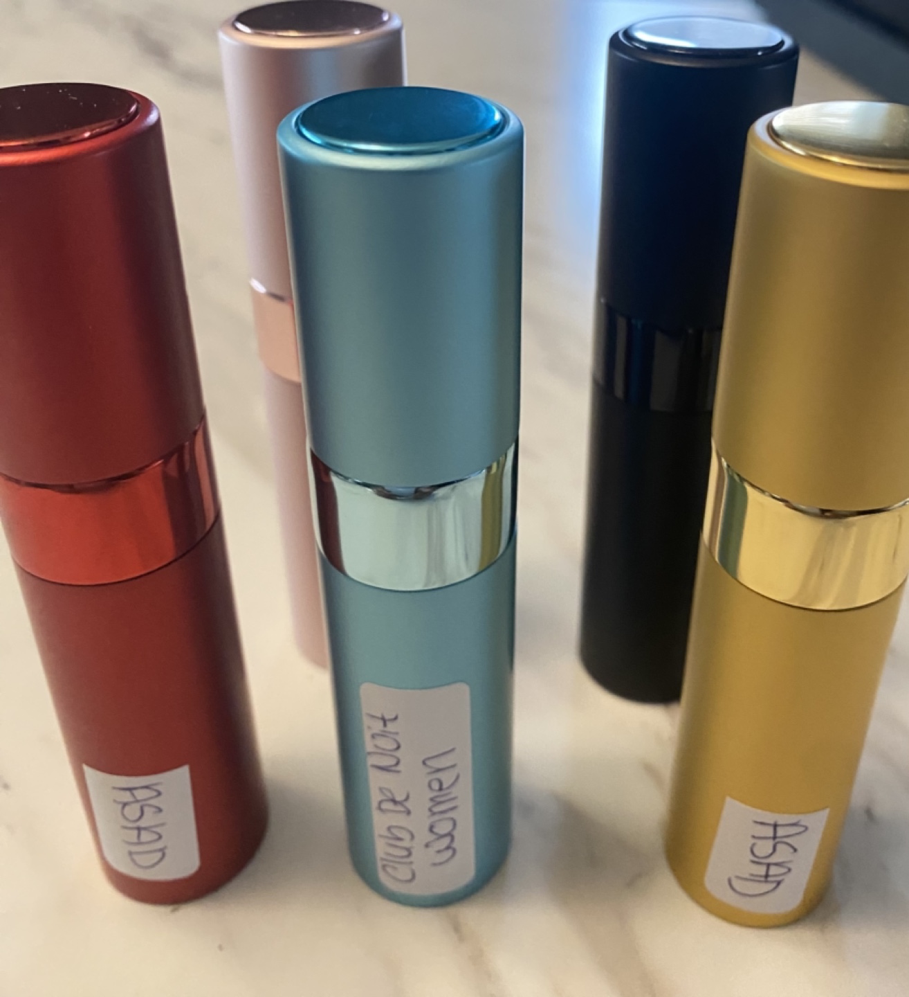 4x Perfume Atomizers