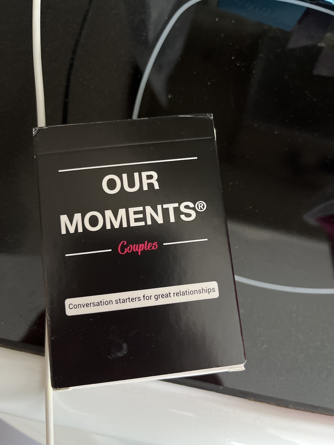 Our Moments Couples Conversation Starter Cards