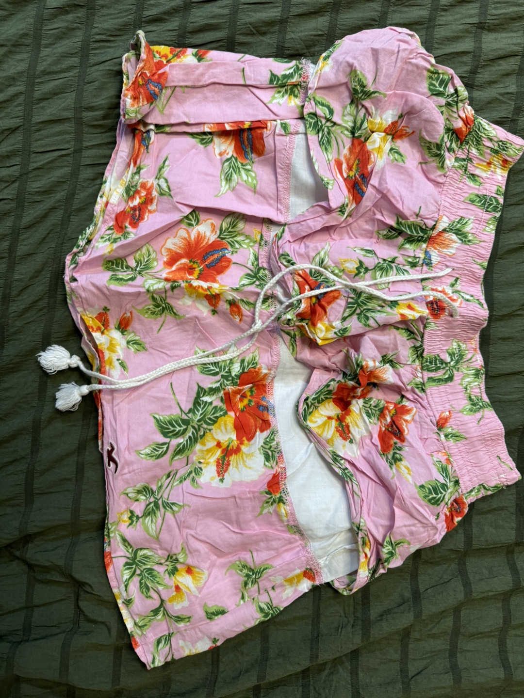 Pink Floral Shorts - photo 3