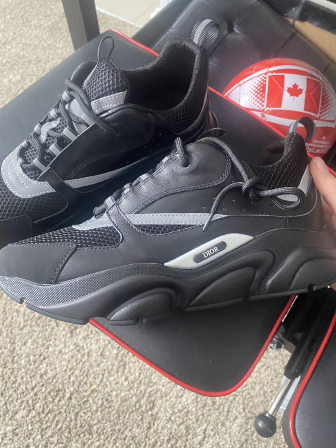 Dior Homme B22 High Top Sneakers