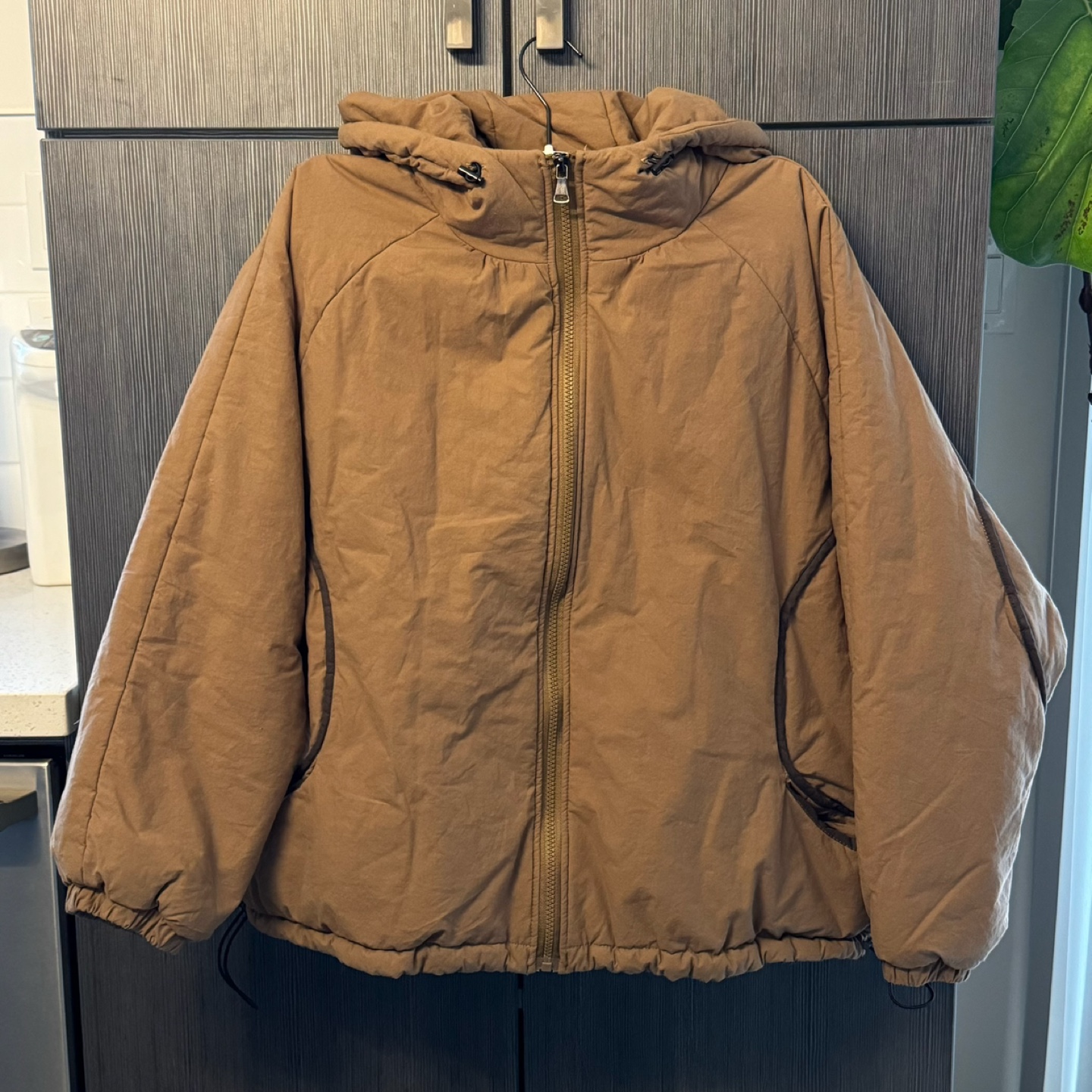 Brown Puffer Jacket - photo 2