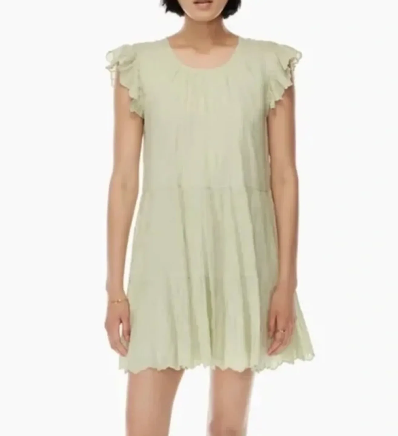 Wilfred La Bohème Green Mini Dress image indicator(4)