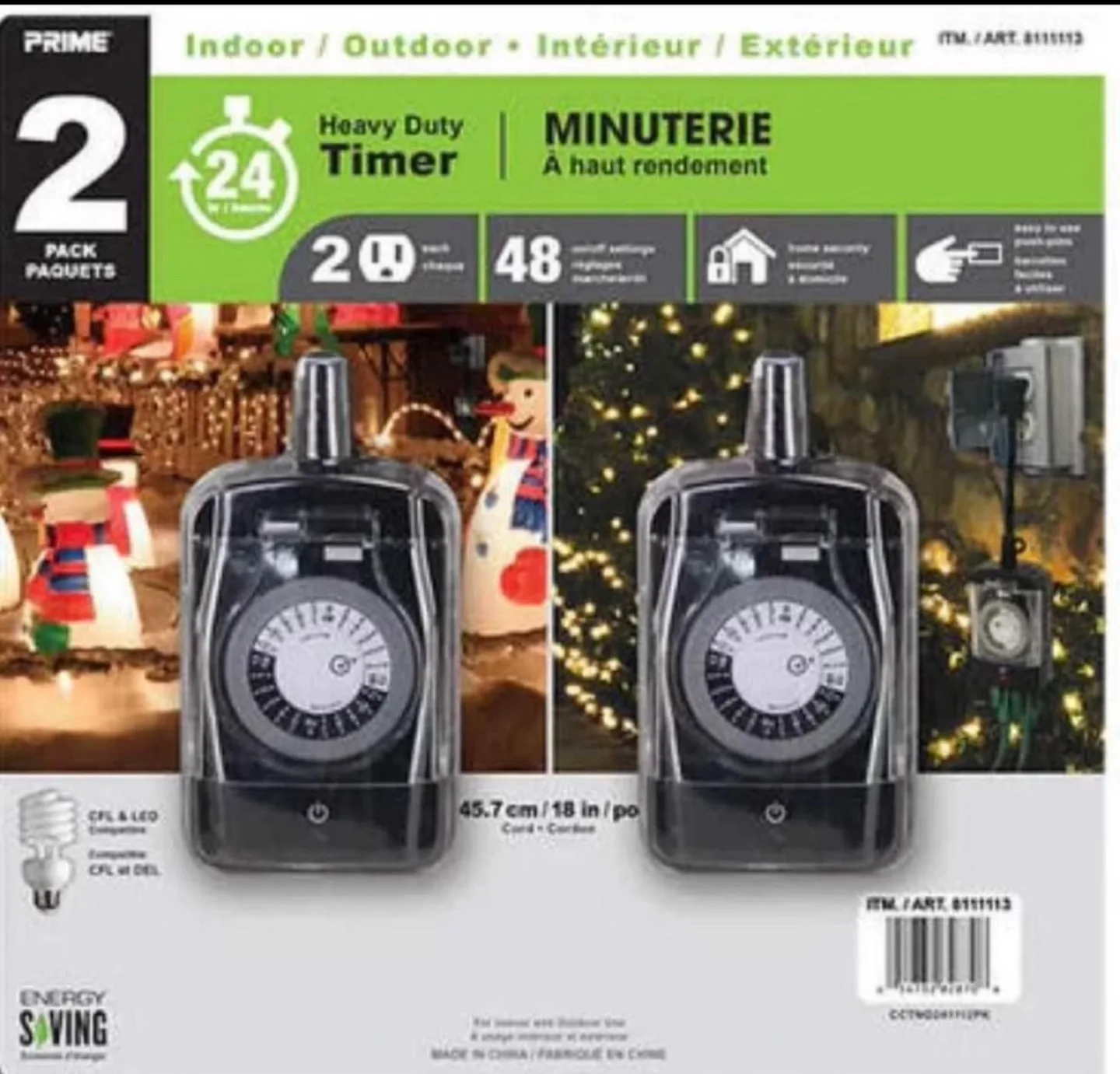 Prime 2 Pack Heavy Duty Timer thumbnail