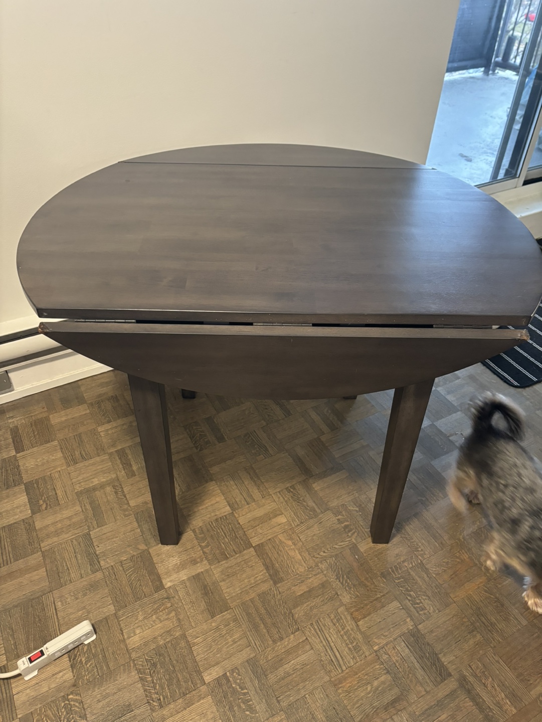 Round Drop Leaf Table - photo 3