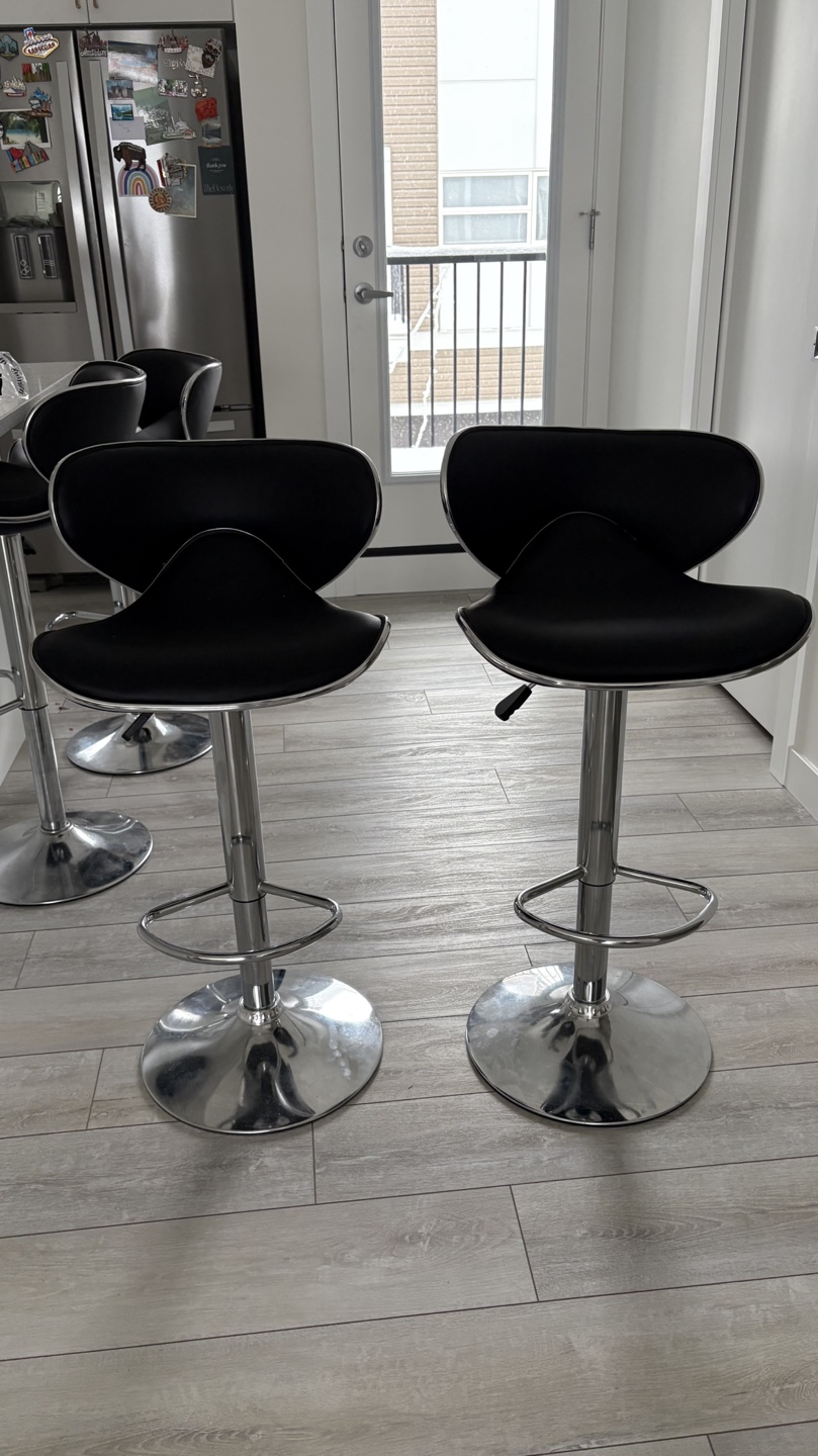 Set of 4 Bar Stools - photo 3
