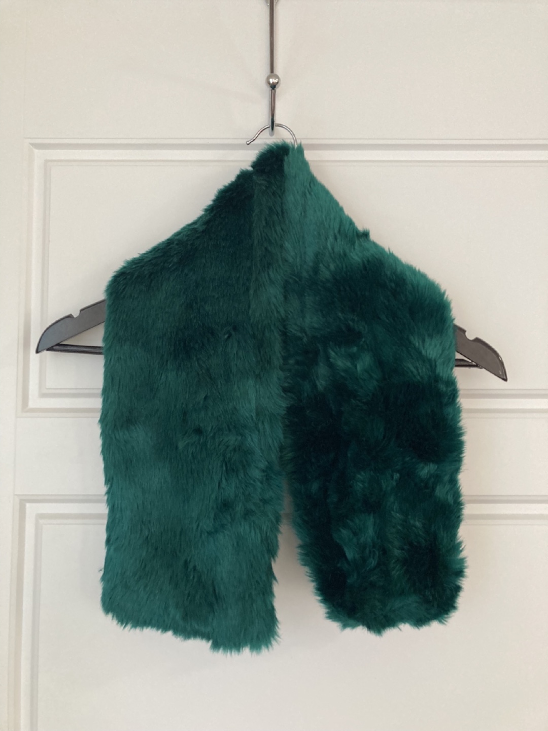 New! Indigo Faux Fur Scarf - photo 2