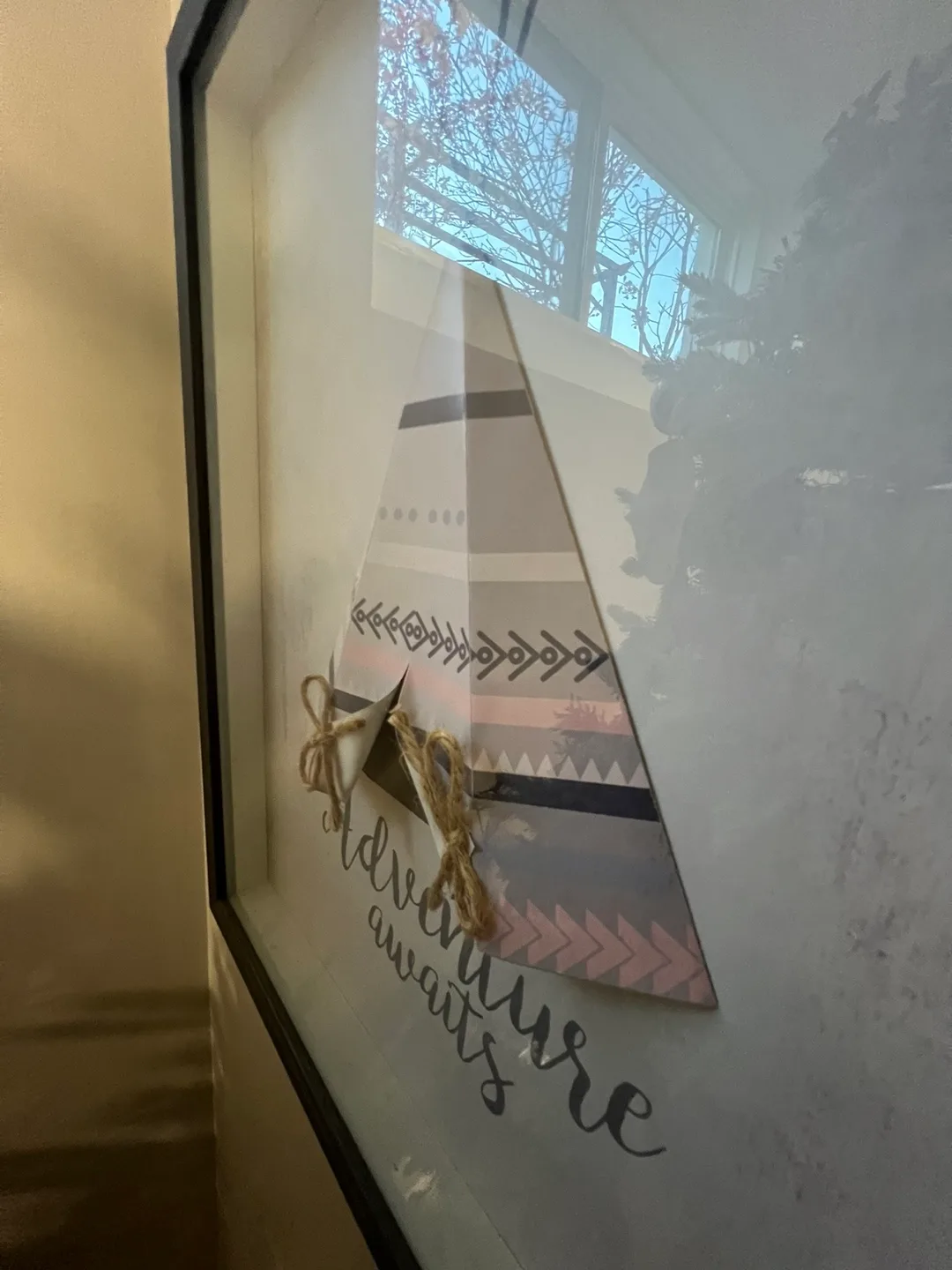 Framed Adventure Awaits Print image indicator(2)