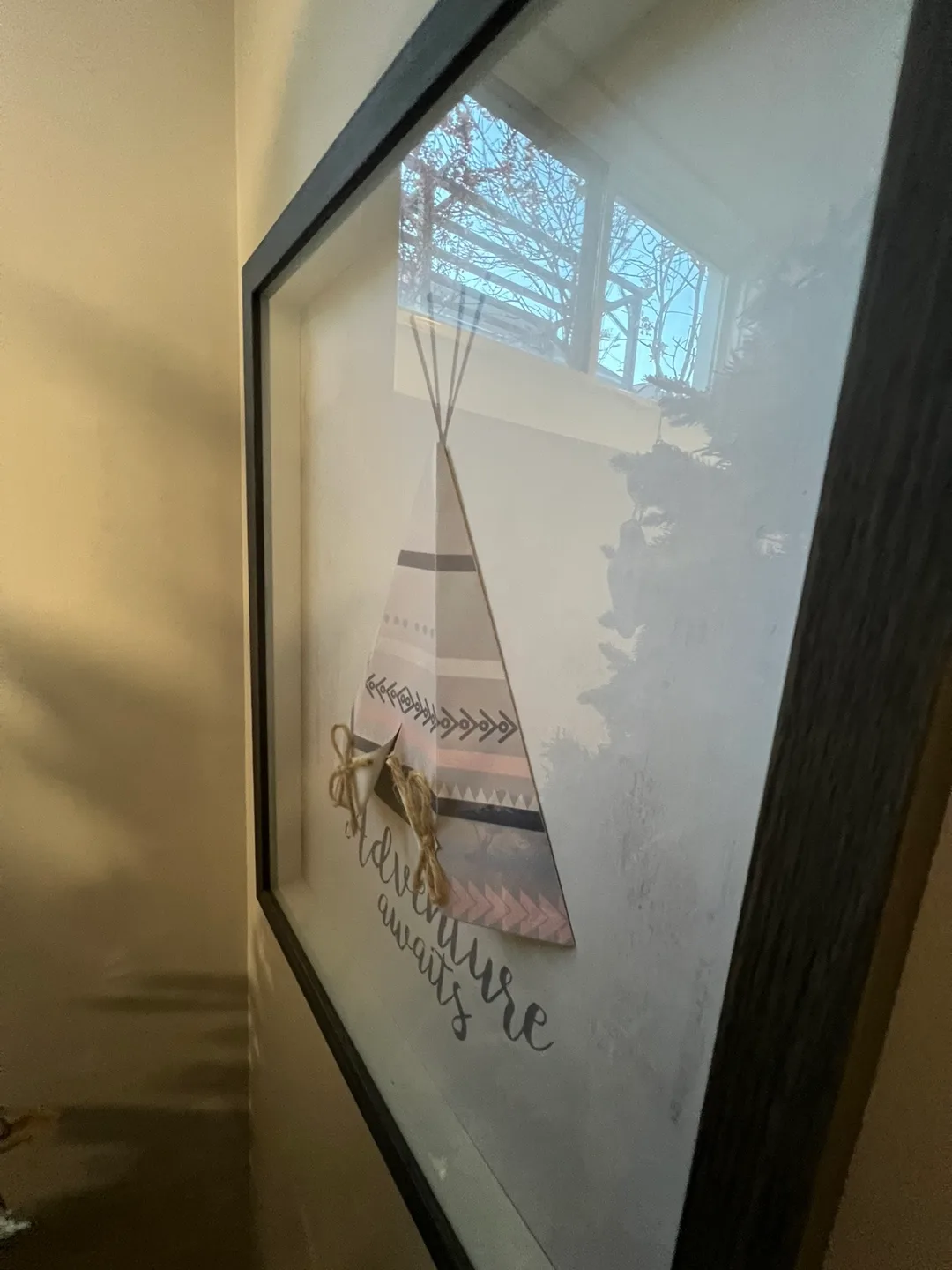 Framed Adventure Awaits Print image indicator(3)