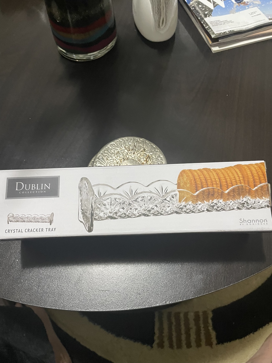 Godinger Dublin Crystal Cracker Tray - photo 2