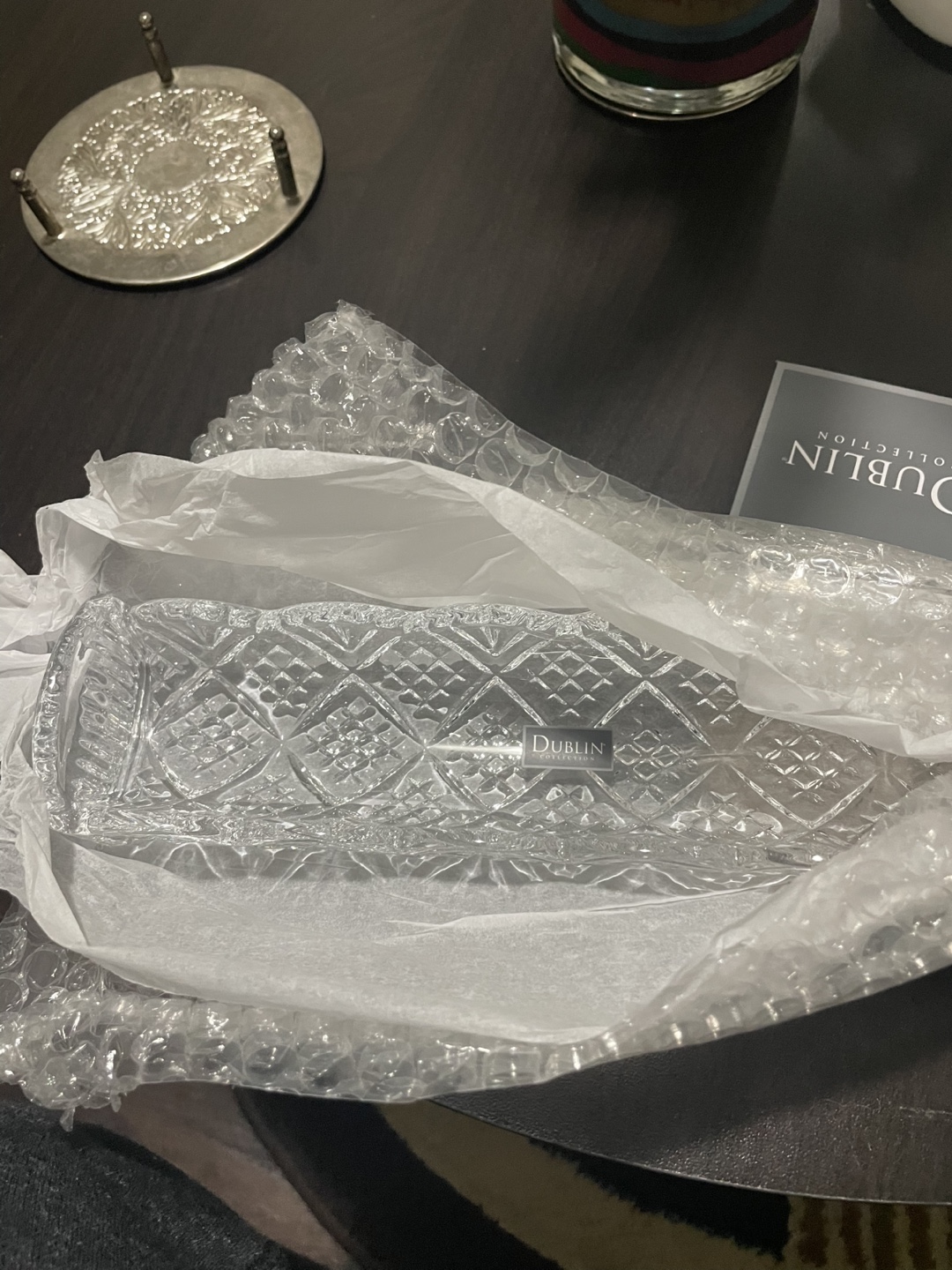 Godinger Dublin Crystal Cracker Tray - photo 3