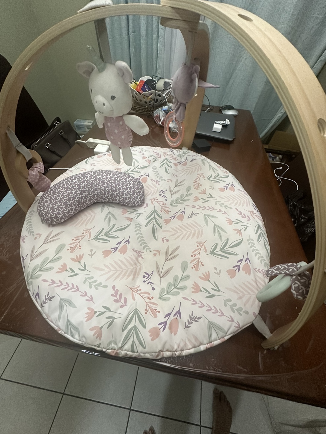 Ingenuity Baby Playmat with Activity Arch