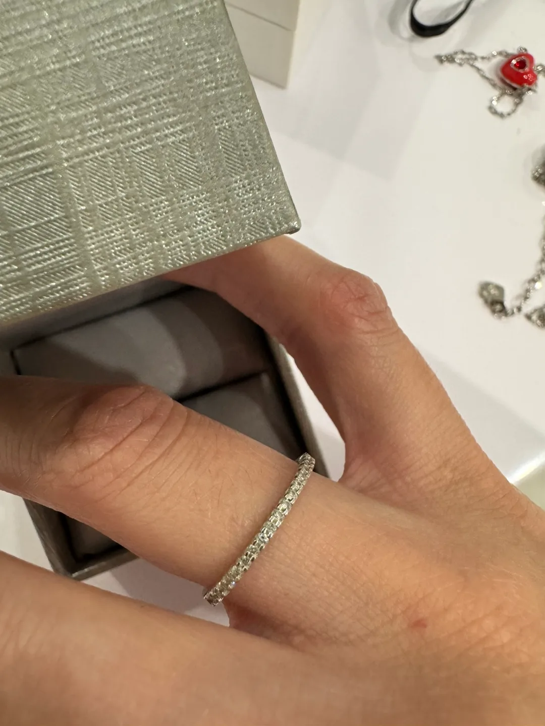 Peoples Jewellers Diamond Eternity Band image indicator(4)