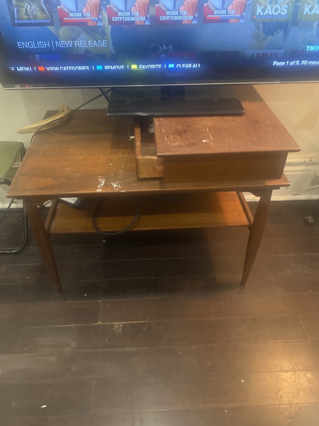 Vintage Mid Century Modern Side Table