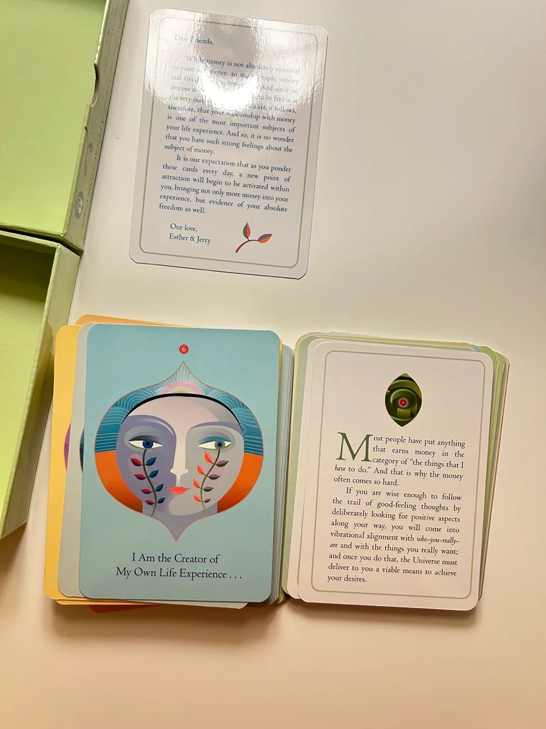 Money and the Law of Attraction Cards by Esther and Jerry Hicks image indicator(3)