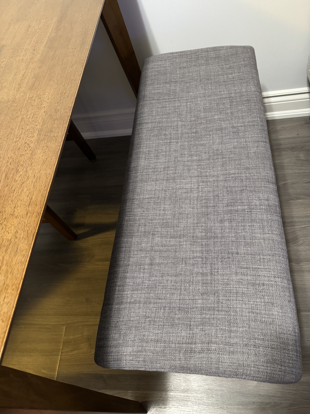 Dining table set with bench and chairs - photo 2