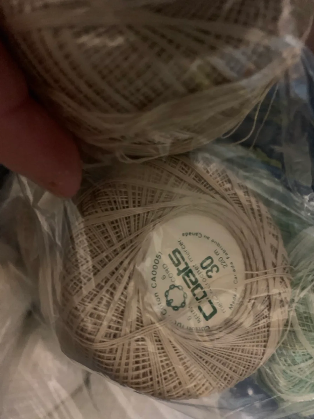 Beige Coats 30 Crochet Thread - 4 NEW Balls available image indicator(2)