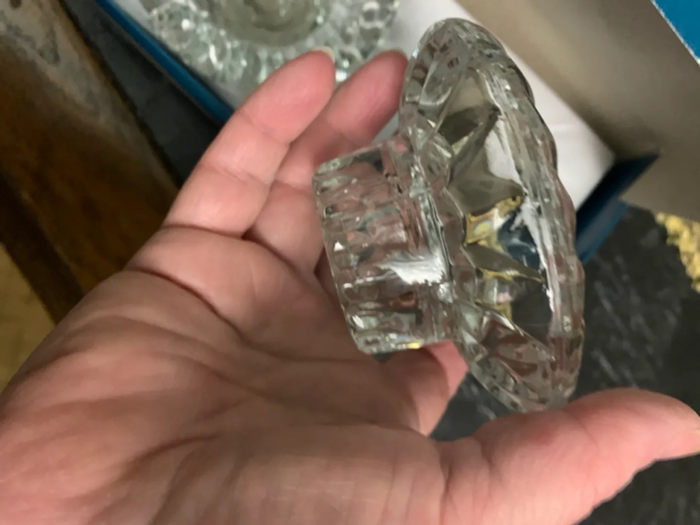 Glass Candle Holders - NEW Set of 2 Box sets - 3 boxes available image indicator(4)