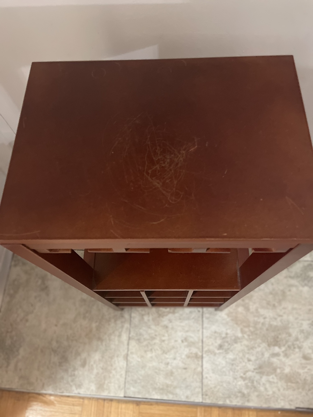 Small wooden bar stand - photo 2