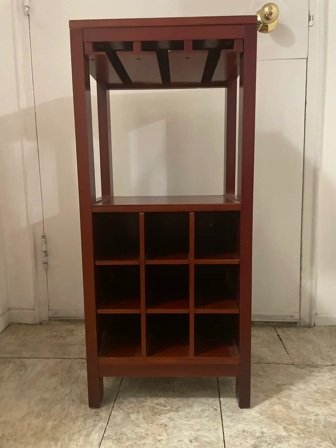 Small wooden bar stand thumbnail
