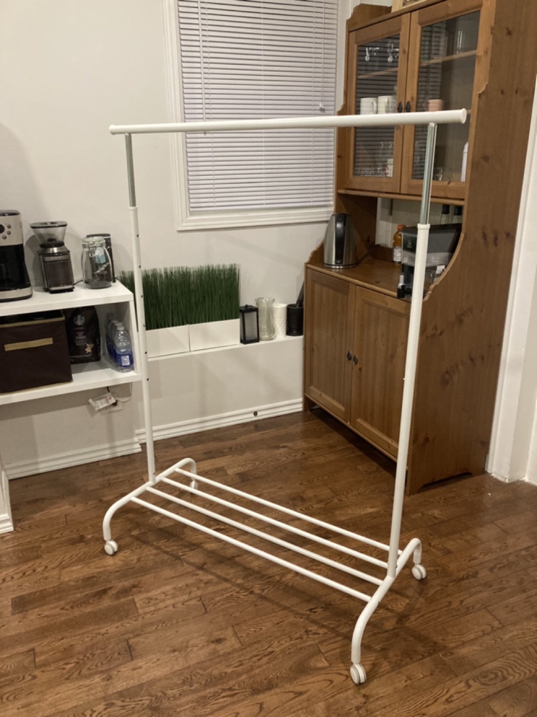 Two Ikea Rigga Clothes Racks - photo 2