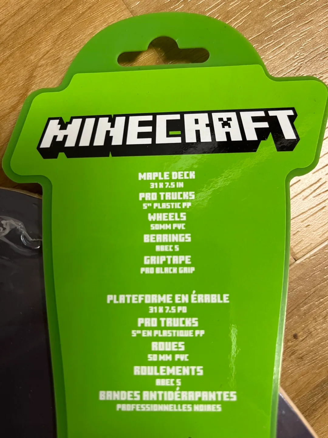 Minecraft 31” Skateboard image indicator(2)