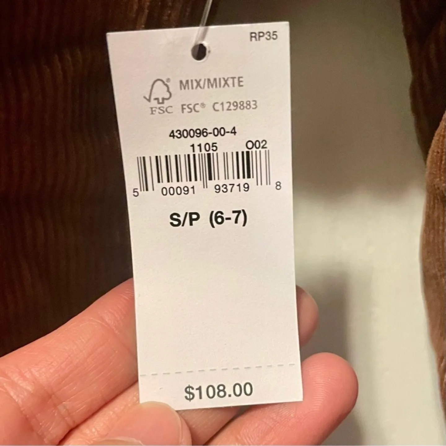 GAP Kids Icon Corduroy Jacket with Washwell Brand New with Tags image indicator(7)