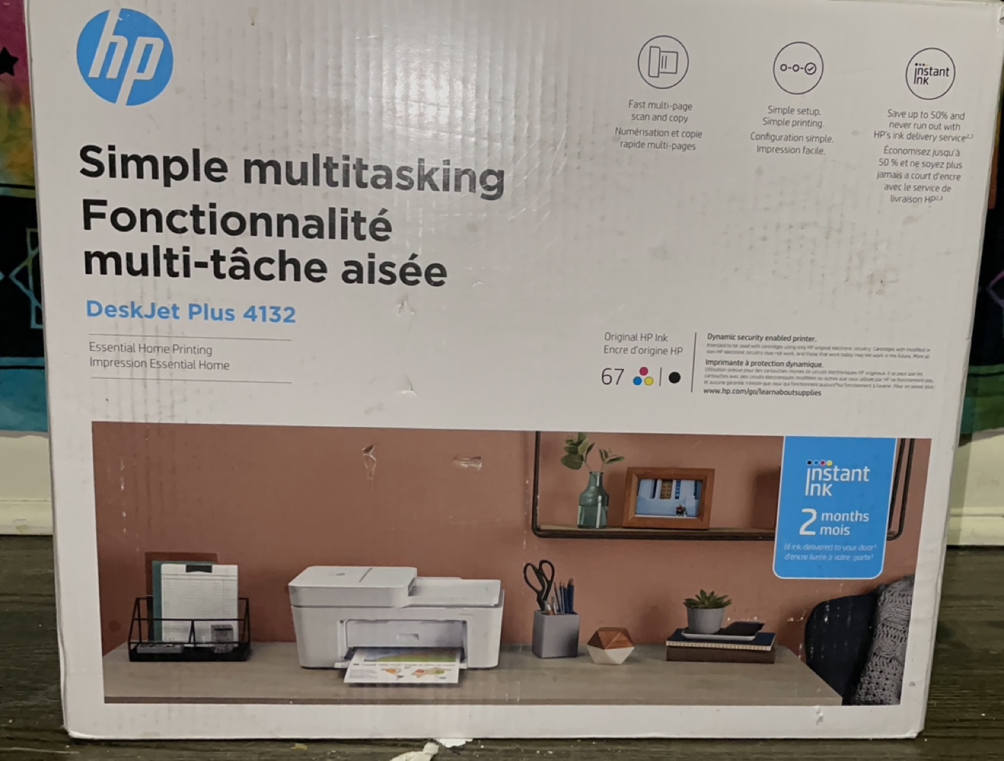 HP DeskJet Plus 4132 All-in-One Printer