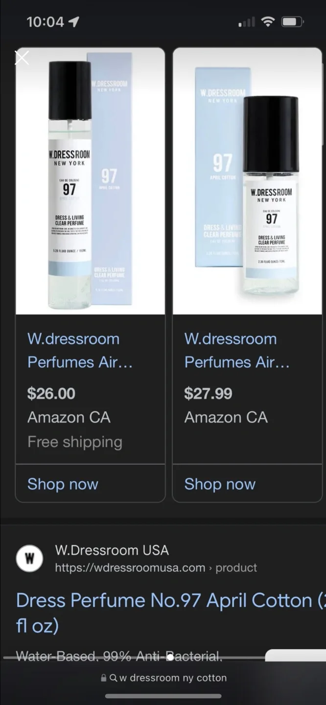 W.Dressroom Home Fragrance 70ml [97.April Cotton] image indicator(2)