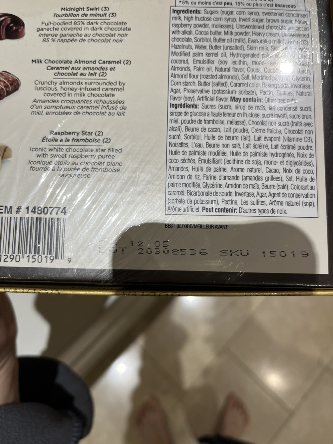 Godiva Assorted Chocolate Gift Box best before Dec 5, 2024 - photo 2