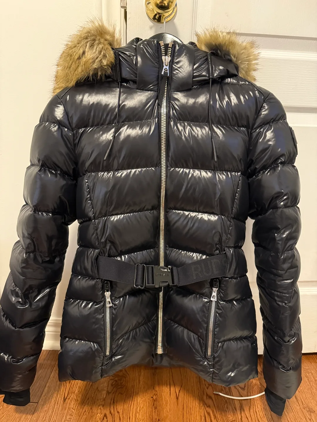 RUDSAK Marysa Women's Recycled Nylon Down Puffer with Faux Fur image indicator(5)