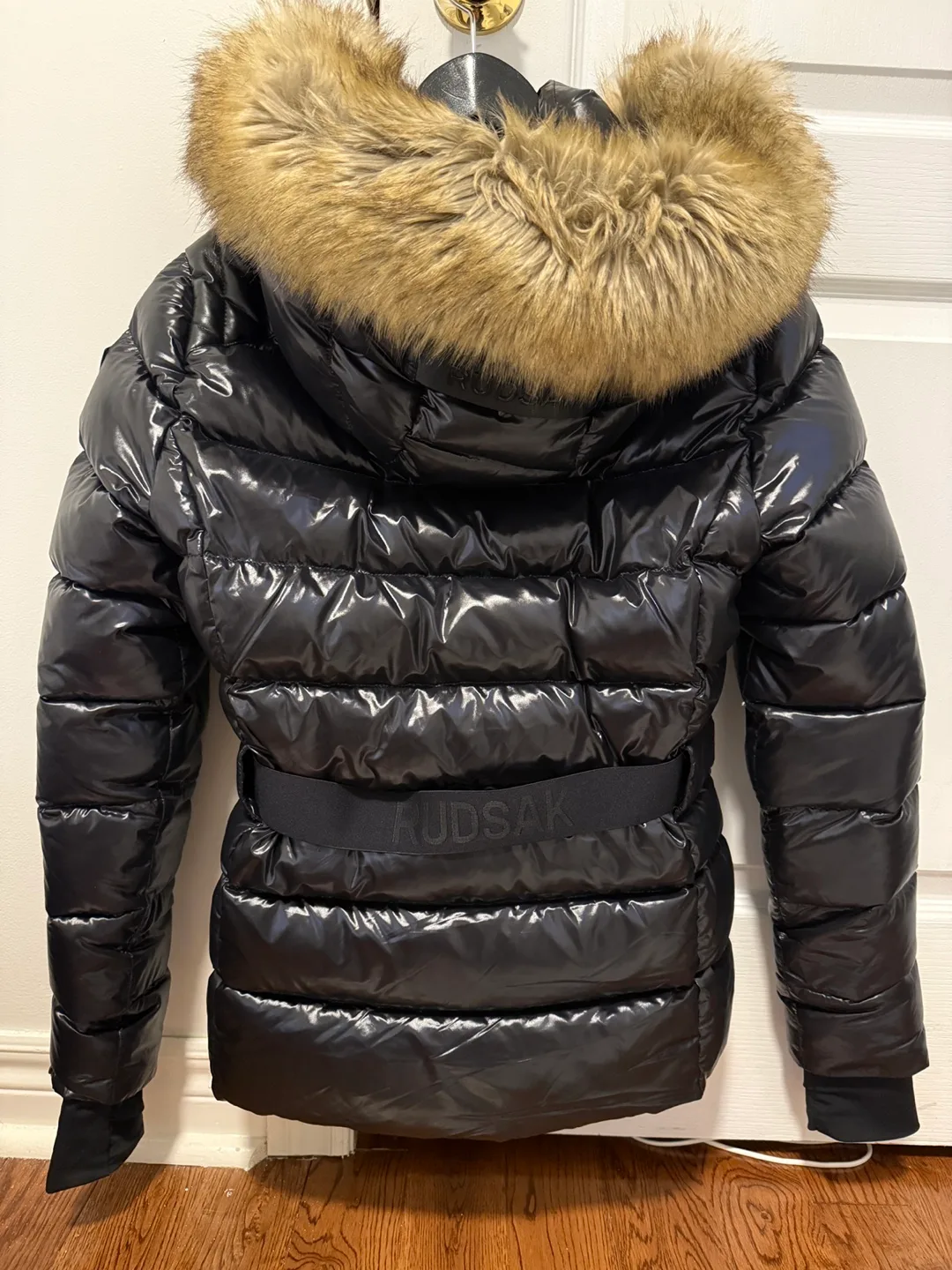 RUDSAK Marysa Women's Recycled Nylon Down Puffer with Faux Fur image indicator(4)