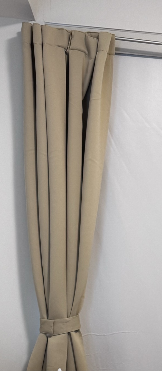 Blackout Curtains & Expandable Curtain Rod #ThriftyPicks - photo 3
