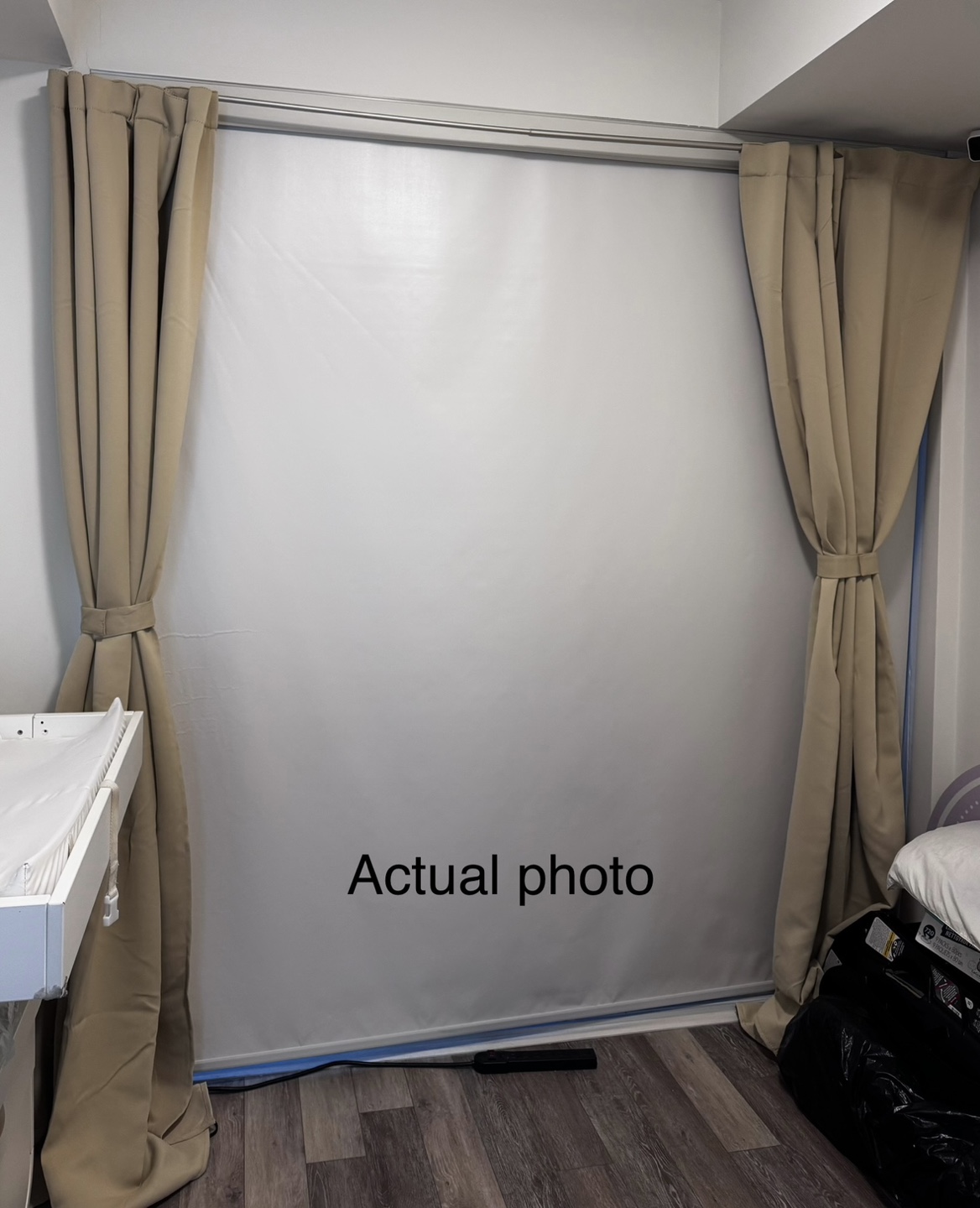 Blackout Curtains & Expandable Curtain Rod #ThriftyPicks - photo 2