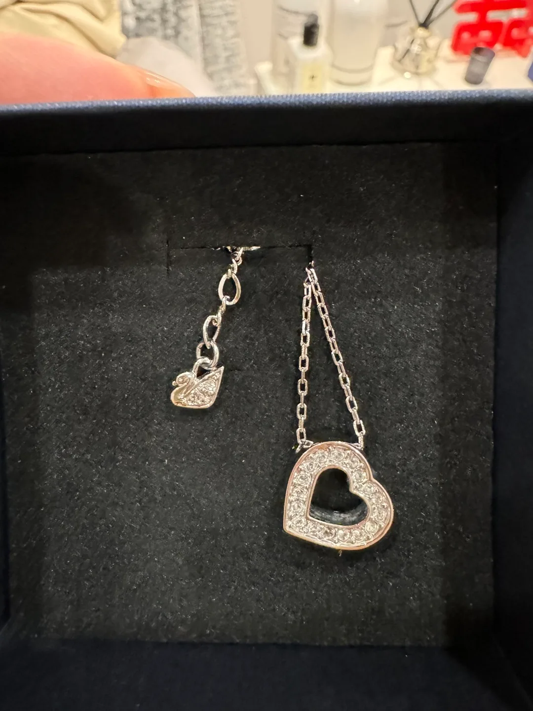 Swarovski Heart Necklace image indicator(2)