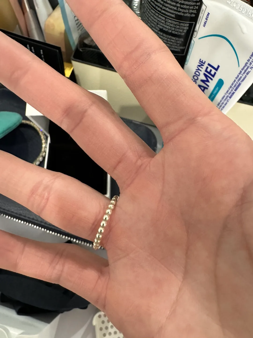 Pandora Yellow Stone Ring image indicator(3)