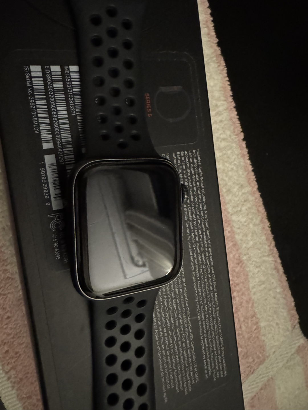 Nike Apple Watch Series 5 GPS + Cellular (44mm) Black - photo 3