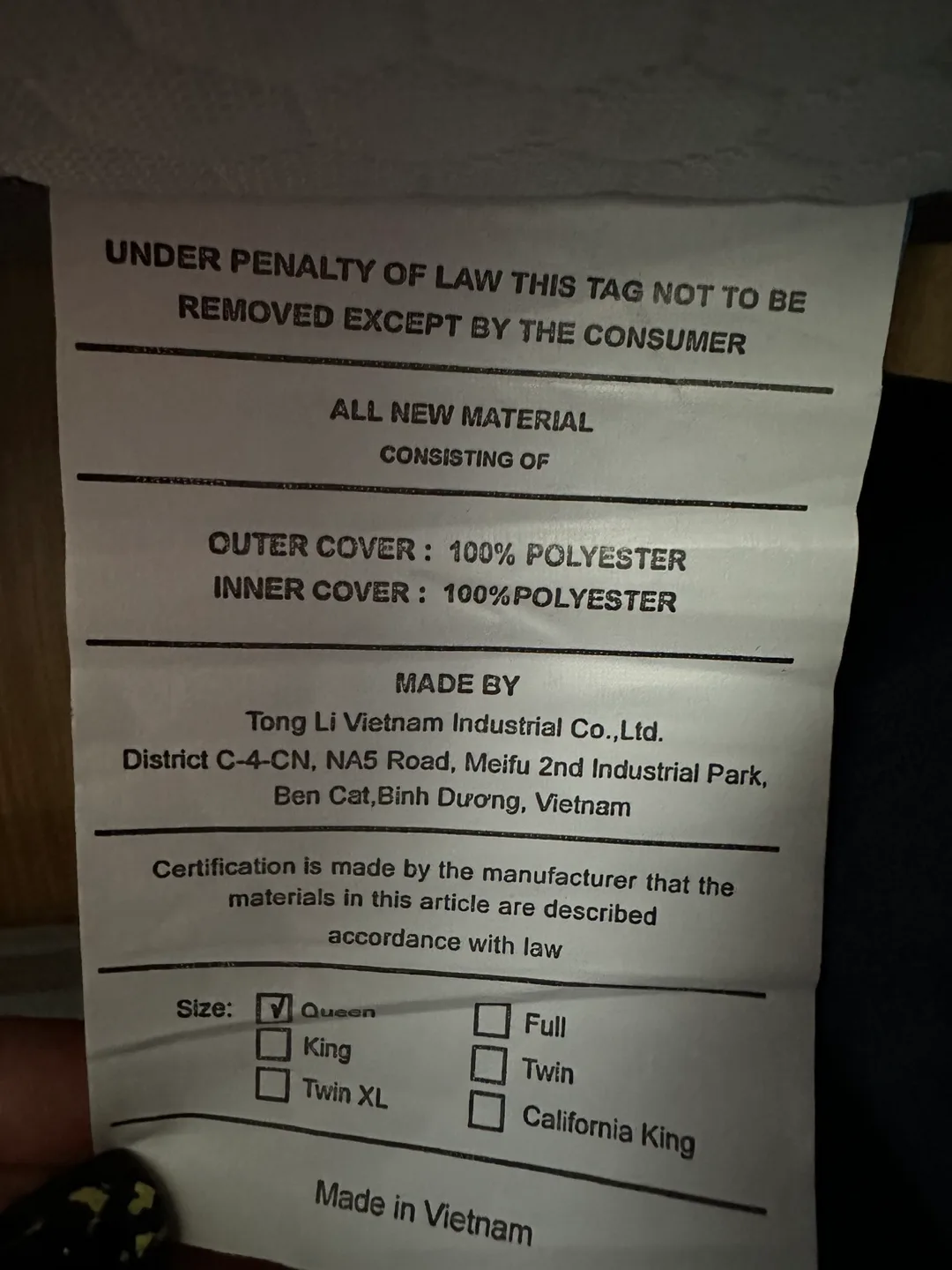 Queen Size Memory Foam Mattress image indicator(8)