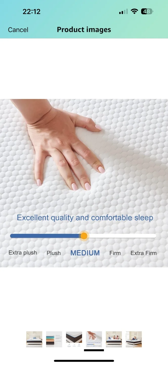 Queen Size Memory Foam Mattress image indicator(9)