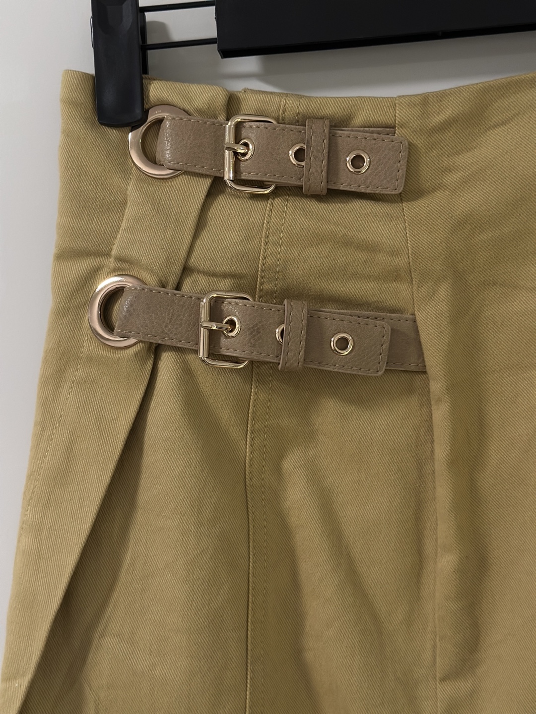 Khaki Buckle Skirt - photo 3